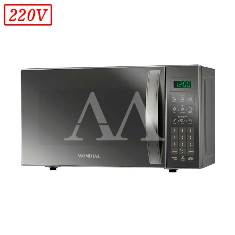 FORNO MICROONDAS MONDIAL MO0121E 21L 220V PRATA COBRE ESPELHADO FORNO MICROONDAS MONDIAL MO0121E 21L 220V PRATA COBRE ESPELHADO