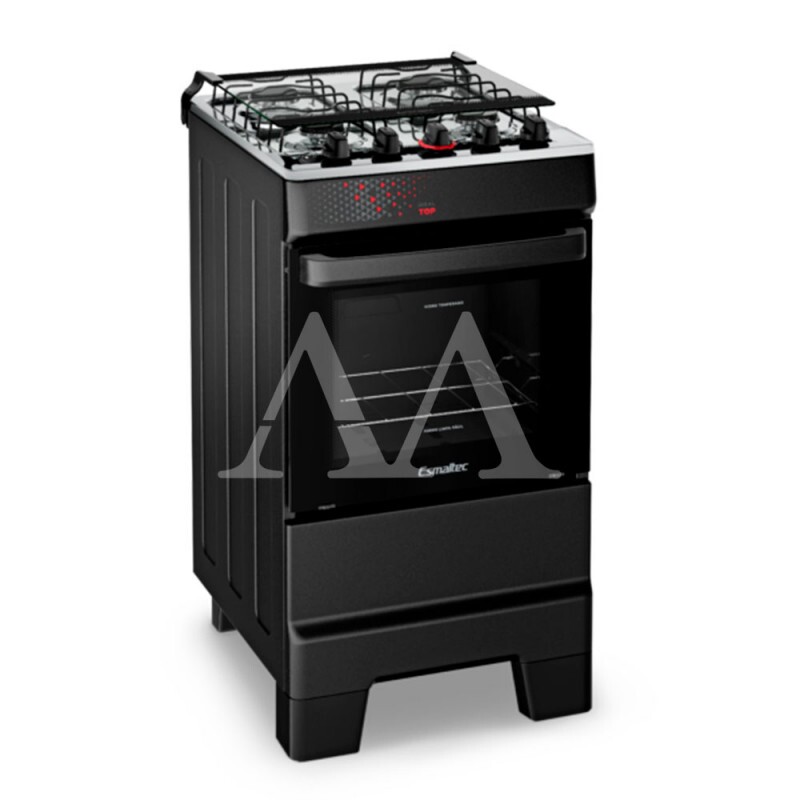 FOGAO 4B ESMALTEC IDEAL TOP 4122 PRETO FOGAO 4B ESMALTEC IDEAL TOP 4122 PRETO
