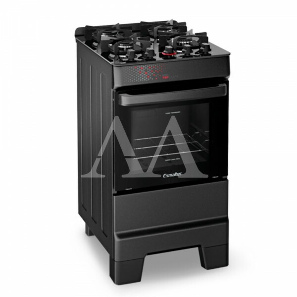 FOGAO 4B ESMALTEC IDEAL TOP GLASS 4126 PRETO FOGAO 4B ESMALTEC IDEAL TOP GLASS 4126 PRETO