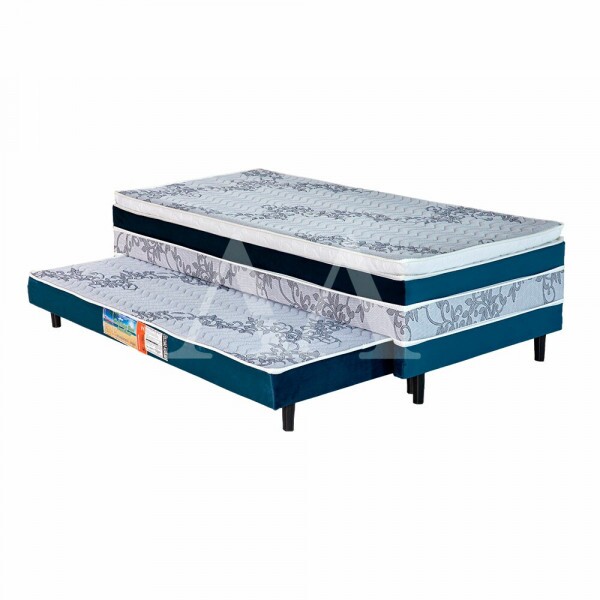 CAMA BOX D28 88X188X53 BELLABAHIA MARAU C/AUXILIAR C/PILLOW CAMA BOX D28 88X188X53 BELLABAHIA MARAU C/AUXILIAR C/PILLOW