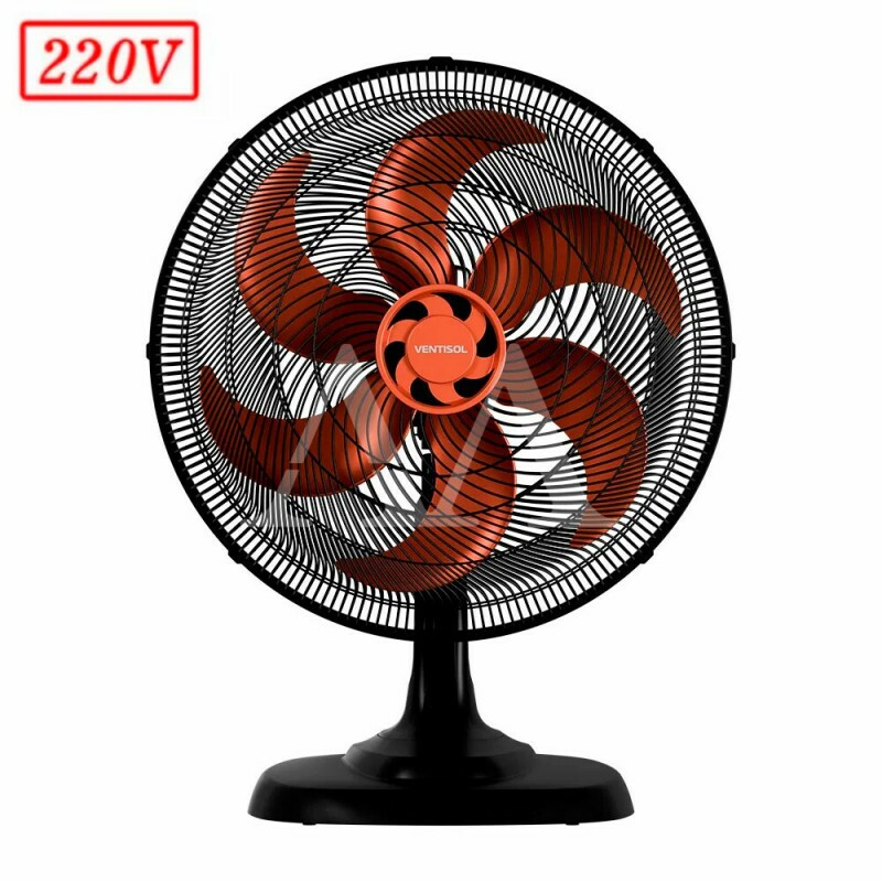 VENTILADOR VENTISOL MESA 50CM 6 PAS 3 VEL 220V BRONZE VENTILADOR VENTISOL MESA 50CM 6 PAS 3 VEL 220V BRONZE