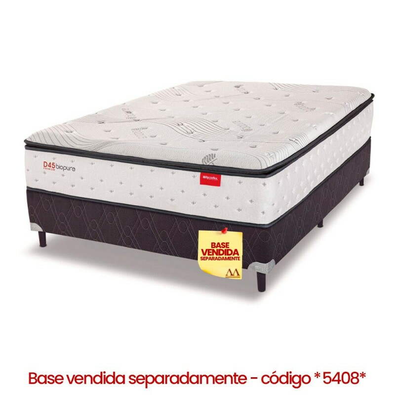 COLCHAO D45 138X188X30 RECONFLEX PREMIUM BIOPURE C/PILLOW