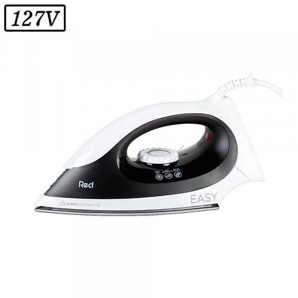FERRO DE PASSAR RED MOBILE EASY FP100 127V BRANCO/PRETO FERRO DE PASSAR RED MOBILE EASY FP100 127V BRANCO/PRETO