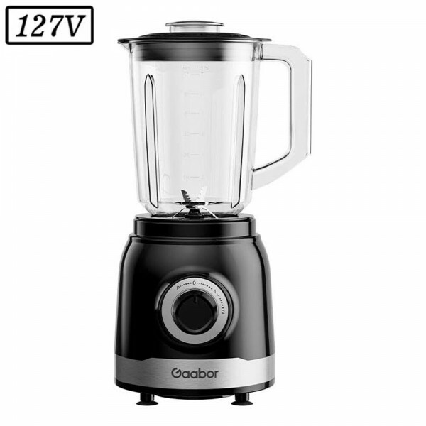 LIQUIDIFICADOR GAABOR CREAMY JM-16M02AS 127V PRETO/INOX LIQUIDIFICADOR GAABOR CREAMY JM-16M02AS 127V PRETO/INOX