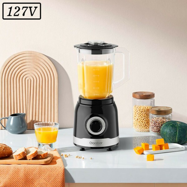 LIQUIDIFICADOR GAABOR CREAMY JM-16M02AS 127V PRETO/INOX