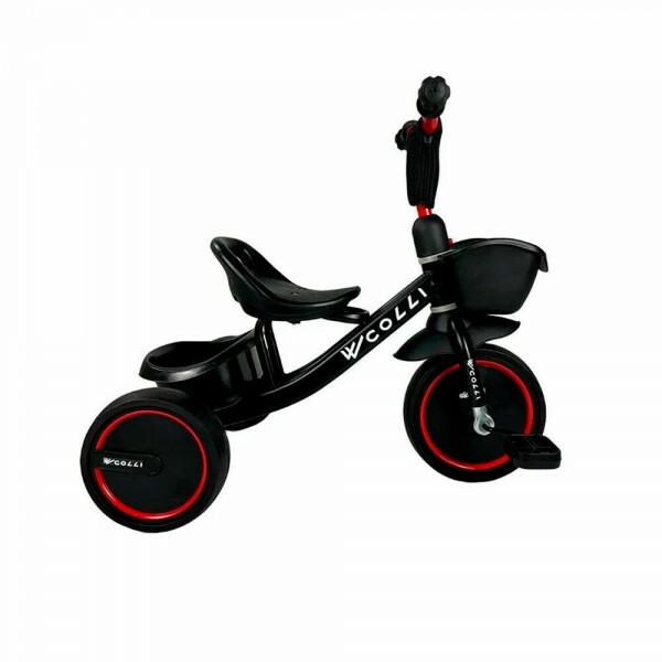 TRICICLO COLLI KIM C/ CESTINHA PRETO FOSCO TRICICLO COLLI KIM C/ CESTINHA PRETO FOSCO