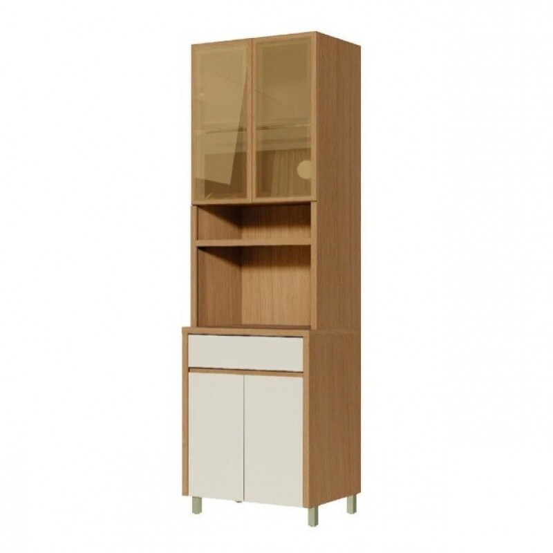 PANELEIRO NESHER 4P 1G CONDESSA 70CM CARVALHO/GREIGE 500965 PANELEIRO NESHER 4P 1G CONDESSA 70CM CARVALHO/GREIGE 500965
