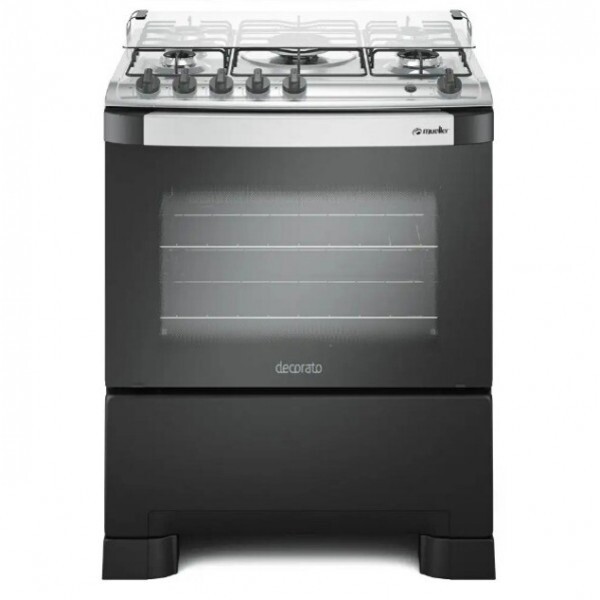 FOGAO 5B MUELLER DECORATO PRETO FOSCO FOGAO 5B MUELLER DECORATO PRETO FOSCO