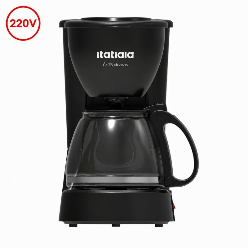 CAFETEIRA ITATIAIA 15 XICARAS 550W 220V PRETA CAFETEIRA ITATIAIA 15 XICARAS 550W 220V PRETA